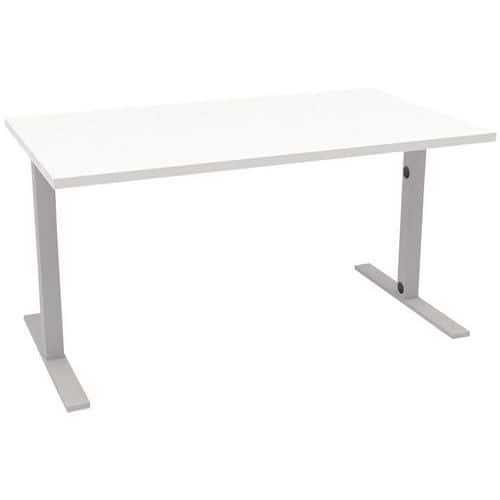 Bureau droit L.140xP.80cm Gamme Idea