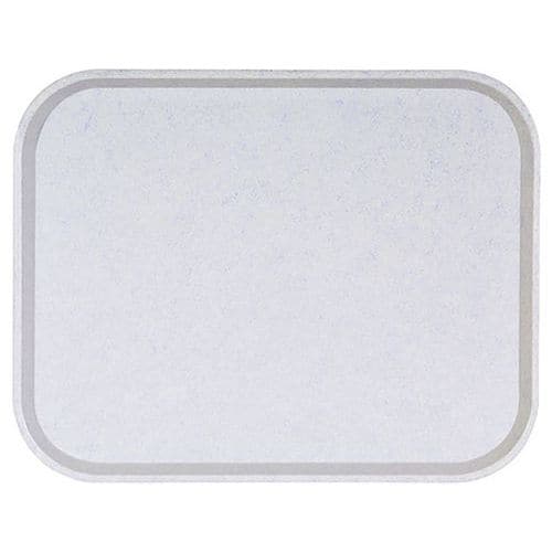 Plateau en polyester nuage bleu-Polyone