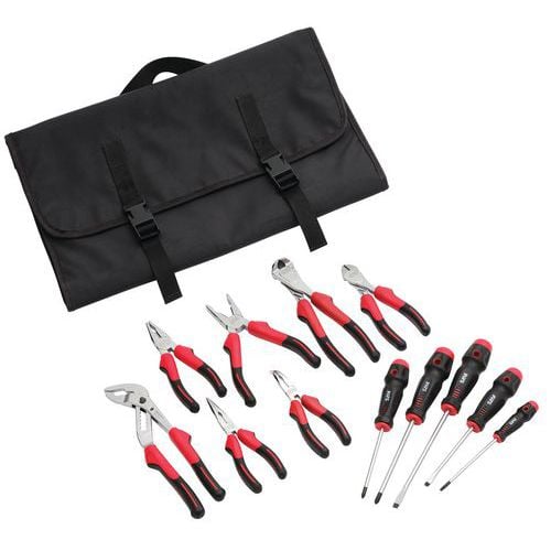 Outils de maintenance pinces et tournevis en trousse