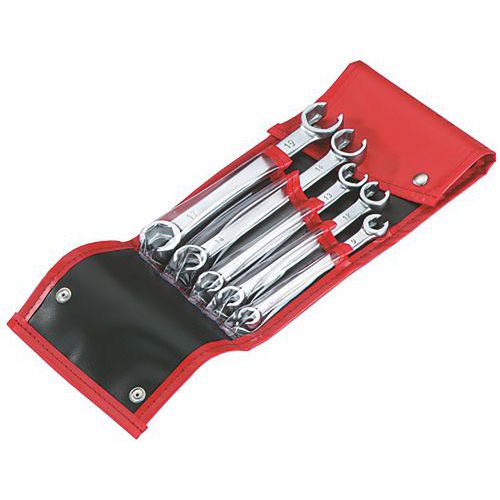 Trousse de 4 clés à tuyauter 6 pans