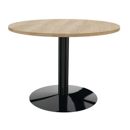 Table de réunion Astro ronde pied central Ø 120 cm Buronomic