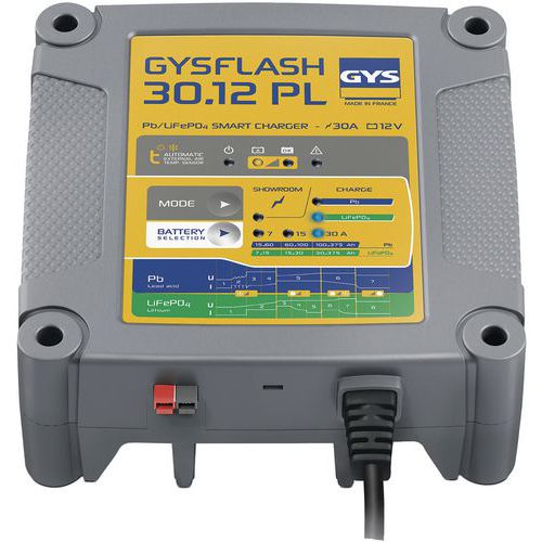 Chargeur de batterie Gysflash 30.12 pl - Gys