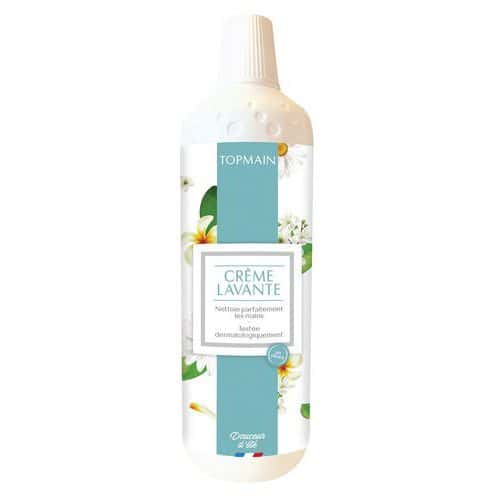 Topmain crème lavante florale pH neutre - 1 L ou 5 L