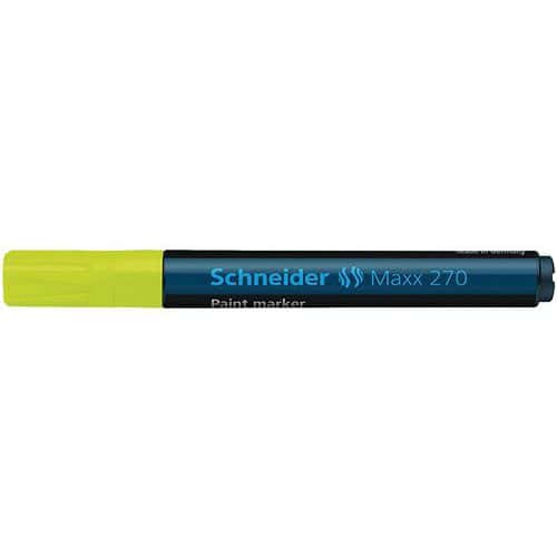 Marqueur - Maxx 270 - 1-3mm - jaune fluo - Schneider