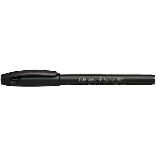 Fineliner - Topliner 967 - 0,4mm - noir/noir - Schneider