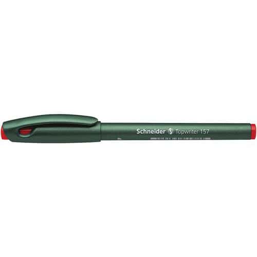 Stylo fibre - Topwriter 157 - 0,8mm - rouge - Schneider