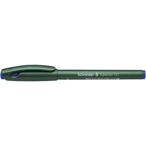 Stylo fibre - Topwriter 157 - 0,8mm - bleu - Schneider