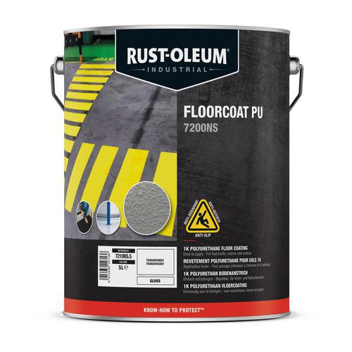 Peinture antidérapante 7200NS Floorcoat PU - Rust Oleum