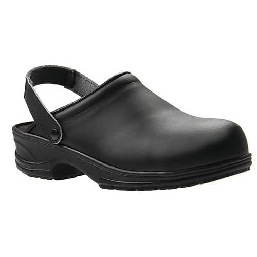 Sabot sécurité cuir noir Thor SB SRC- Nordways