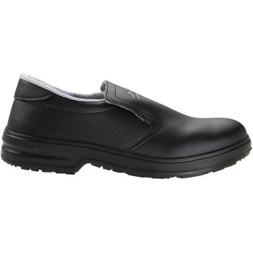 Mocassin de sécurité cuisine mixte S2 SRC noir Ted - Nordways