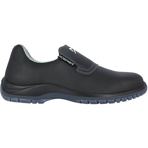 Mocassin de sécurité cuisine haut de gamme S3 SRC noir Dan - Nordways