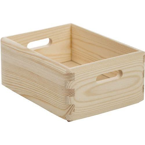 Caisse de rangement bois - Longueur 200 à 600 mm