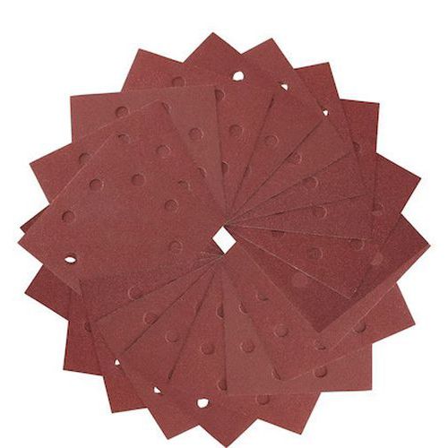 1/4 feuille abrasive ponceuse vibrante - 115x115mm Lot de 25 - Dewalt