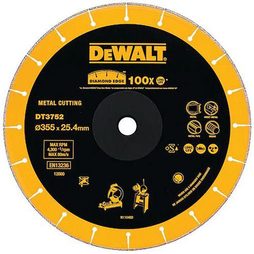 Disque diamant pour tronçonneuse DW875/871 - Dewalt