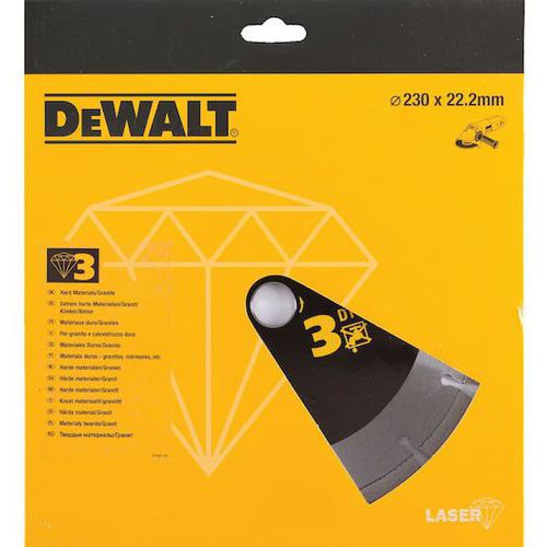 Disque laser pour béton dur/granités - Dewalt