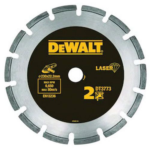 Disque laser pour matériaux abrasifs/béton - Dewalt