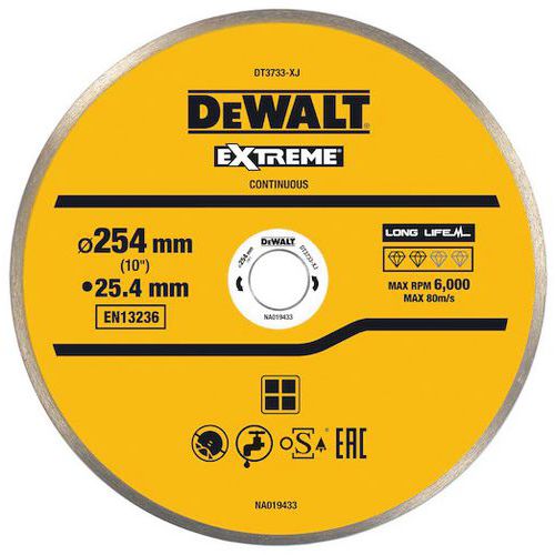 Disque pour scie à carrelage en céramique - Dewalt