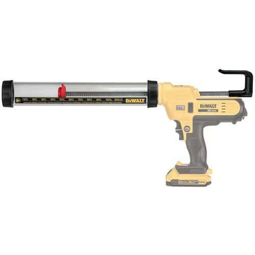 Tube long transparent pour pistolet à mastic - Dewalt