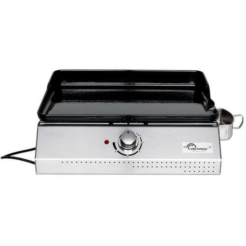 Plancha Biscarosse 50-35 - 2150 W - IPX4 fonte émaillée - Caisson inox