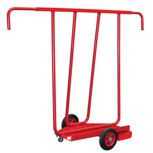 Chariot porte-panneaux roues caoutchouc - 400kg- FIMM