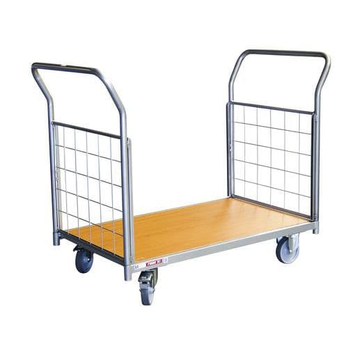 Chariot modulaire 2 dossiers grillagés - 250 kg - FIMM