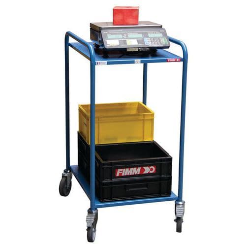 Servante 250 kg 635x470 mm tôle - FIMM