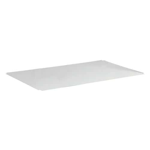 Plateaux métallique pour rayonnage Rang'Eco+ profondeurs 60 et 80 cm