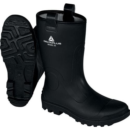 Demi-bottes de sécurité fourrées Nickel S5 CI SRC - Deltaplus