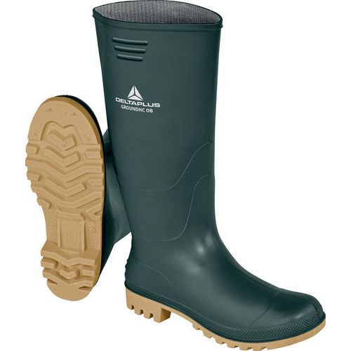 Bottes de travail PVC Groundhc OB SRA - Deltaplus