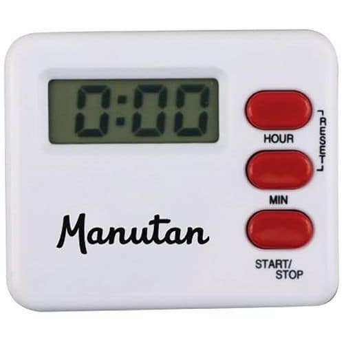 Compteur décompteur Blanc - 100 min - Manutan Expert