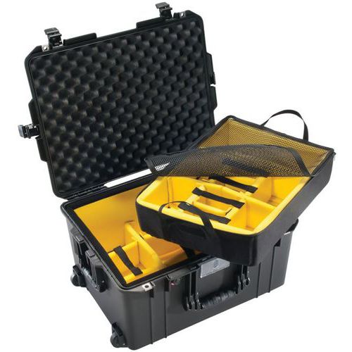 Valise de protection étanche noire Peli Air Case 1607