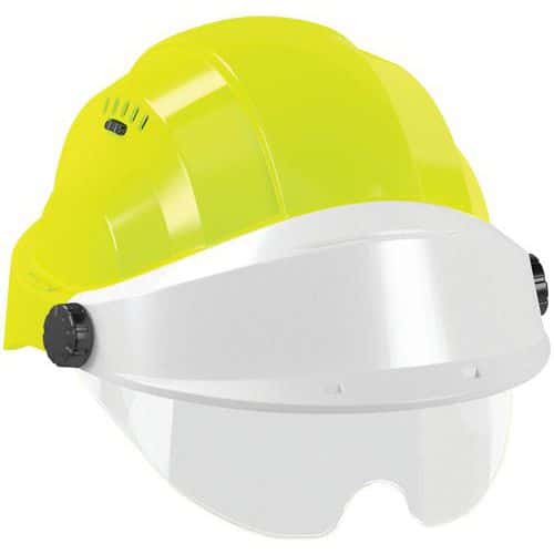 Casque avec lunette Orizon® - Jaune fluo - Taliaplast