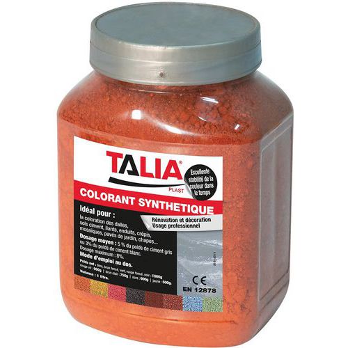 Colorant synthétique - Taliaplast