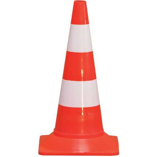 Cones plastique fluo - Taliaplast