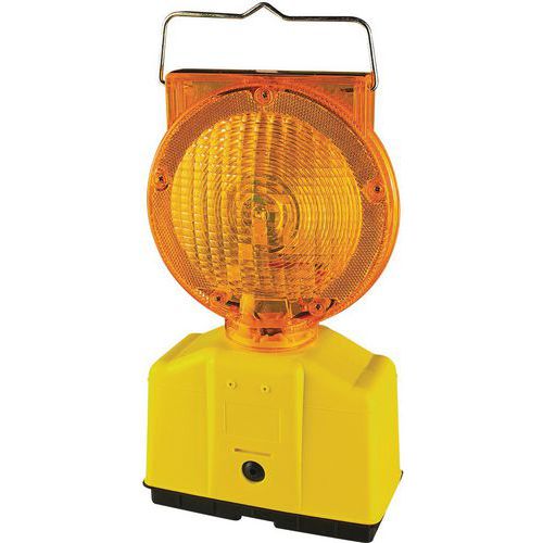 Lampe de chantier clignotante automatique à Led solaire - Taliaplast