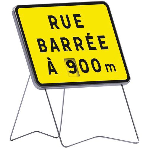 Panneau Rue barrée KC1 - Taliaplast