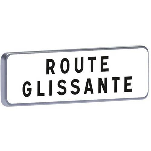 Panonceau M9 Route glissante - Taliaplast