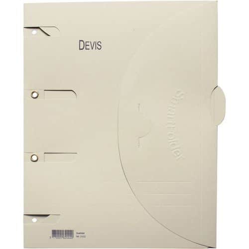 Chemise perforée Smartfolder - Devis - A4 - Djois