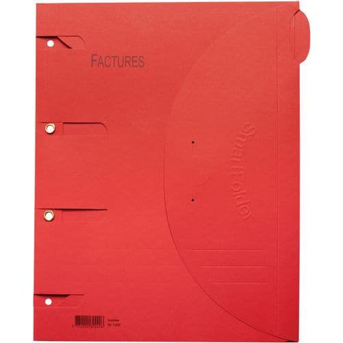 Chemise perforée Smartfolder - Factures - A4 - Djois