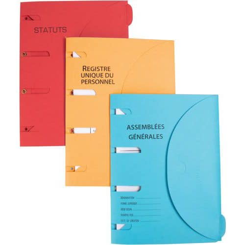 Chemise perforée Smartfolder - Status - A4 - Djois