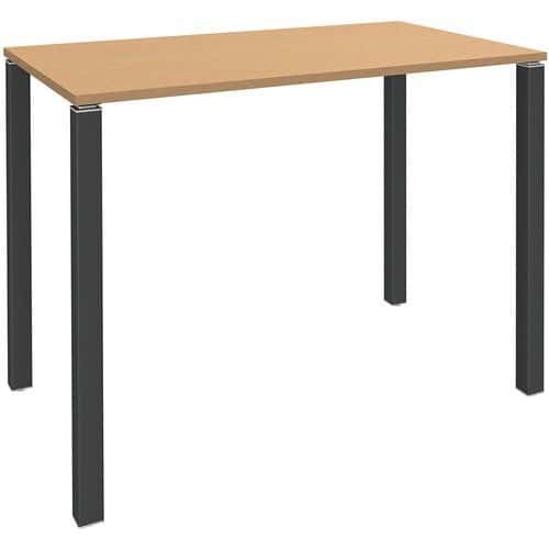 Table haute Gaya 4 pieds L120xH105xP60cm