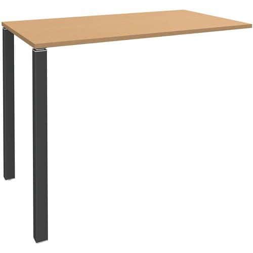 Table haute Gaya 2 pieds L140xH105xP60cm