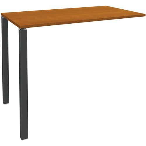 Table haute Gaya 2 pieds L120xH105xP60cm