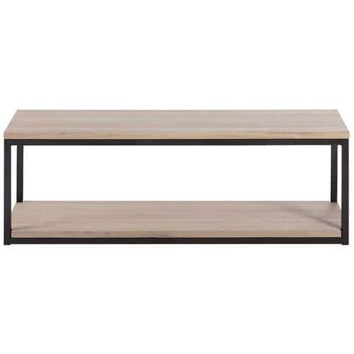 Table basse Vidéo double plateau