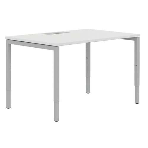 Bureau droit 180 cm pieds U ajustables Misao - Manutan Expert