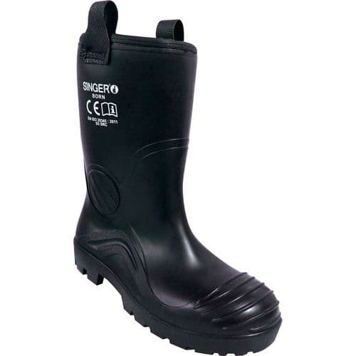 Botte de protection hiver tanche tige en PVC Singer Manutan.fr