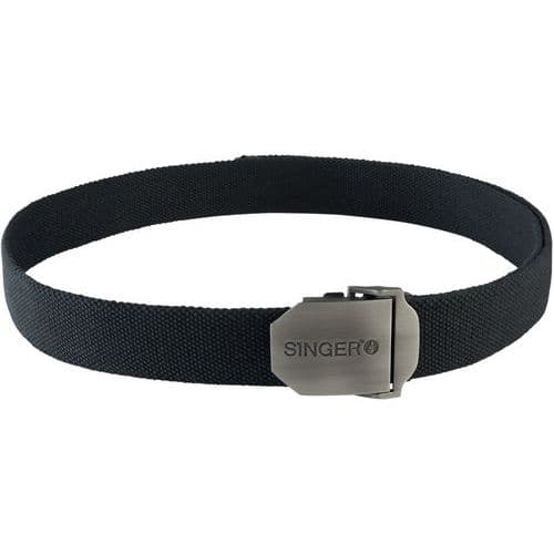 Ceinture polyester à boucle en acier 140cm - Singer