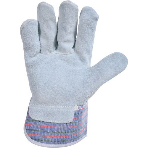 Gants à paume doublée coton en cuir taille 10 - Singer