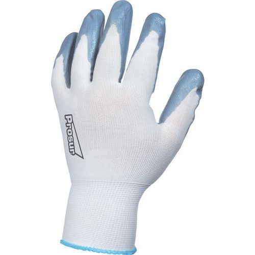 Gants aéré à enduction nitrile support polyester - Singer