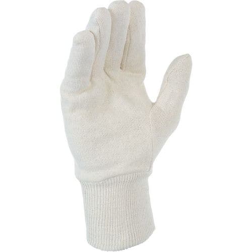 Gants de protection en coton poignet tricot - Singer